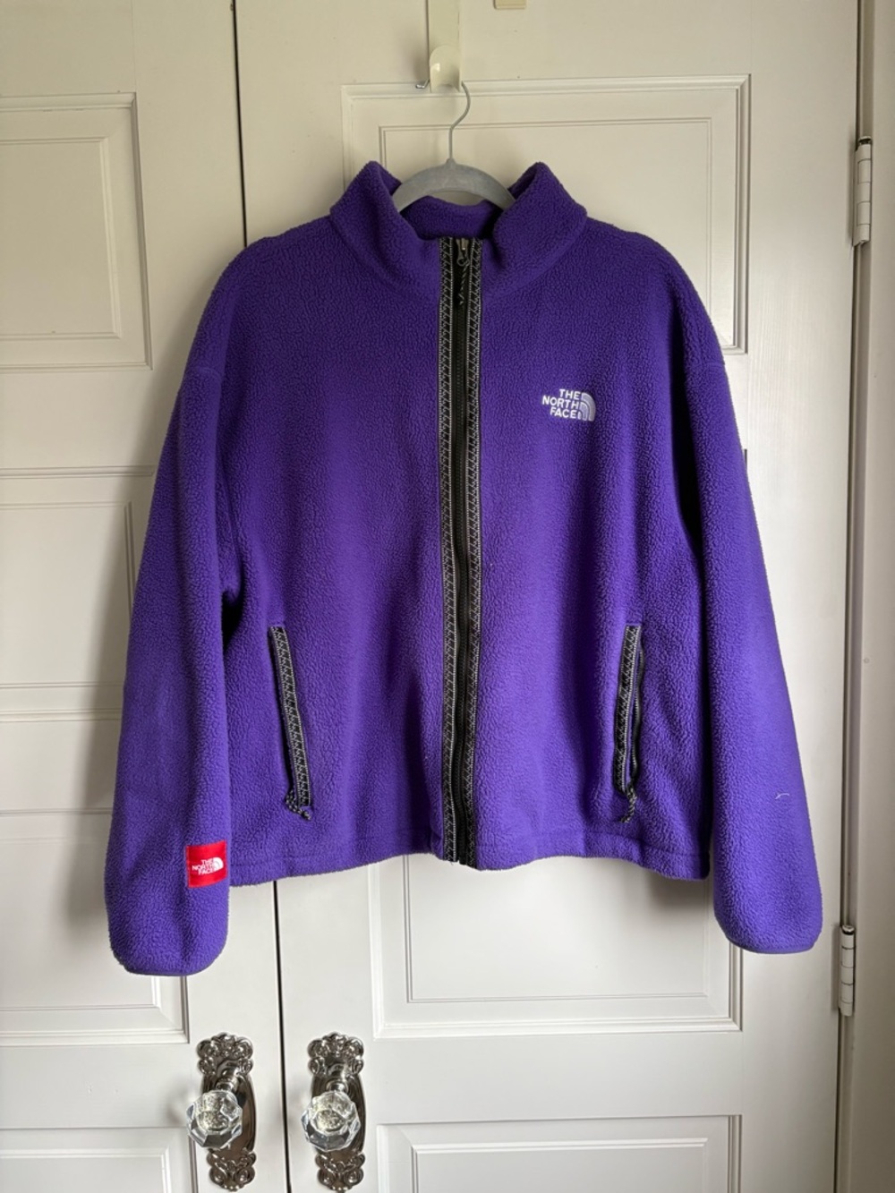 The North Face Purple Teddy Fleece Jacket